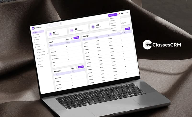 ClassesCRM — Powerful Scheduling & Booking Experience