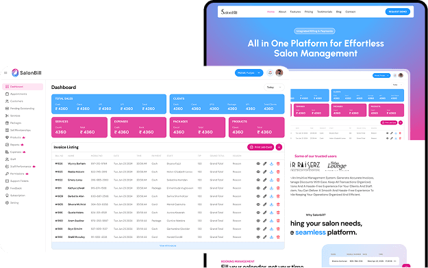 SalonBill — Smart Billing & Management for Modern Salons preview
