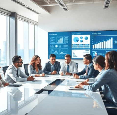 Hire a full team for project illustration